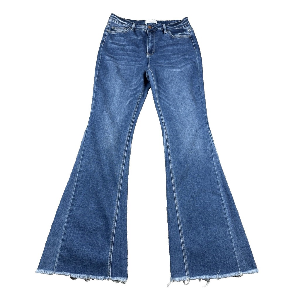 Vervet Denim Women's Super Flared Jeans Size 31 Medium Wash